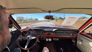 1965 Ford Mustang Coupe 289 Test Drive