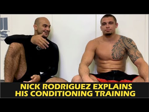 Blue Belt In BJJ & Second Place In The ADCC - Nick Rodriguez Explains His Conditioning Training