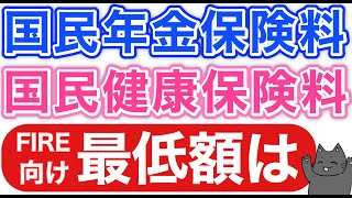 【FIRE向け】国民年金保険料と国民健康保険料の減免と条件、注意点について