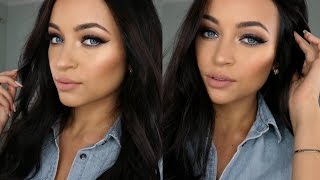 Denim Smoky Eye Makeup Tutorial | Stephanie Ledda