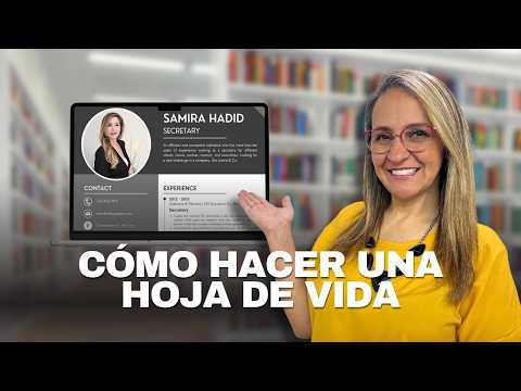 Cómo hacer una Hoja de Vida desde 0 Paso a Paso