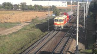 preview picture of video 'Pomeranč T678.0012 a Pilštyk T466.0253 se vrací'