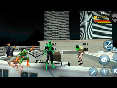 Blue Ninja Android Gameplay #6 - Power Spider 2 gameplay