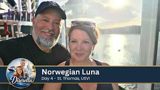 Norwegian Luna St. Thomas Port Day | Magens Bay Beach Cruise Vlog