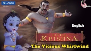 Little Krishna English - Episode 12 The Vicious Whirlwind