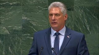 🇨🇺 Cuba - President of Council of State and Council of Ministers Addresses General Debate