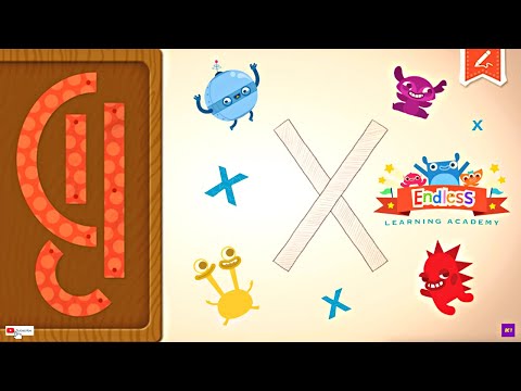 Endless Learning Academy | Meet Uppercase Letter X | Alphabet Puzzle - YouTube