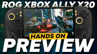 They FINALLY Did It! - ROG Xbox Ally X20 Hands-On Preview