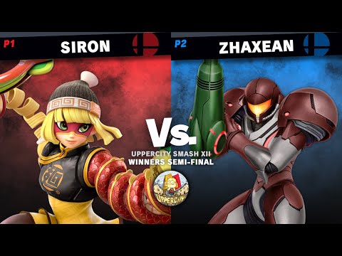 UpperCity Smash XII - Siron (Min Min) vs Zhaxean (Samus) - Winners Semi-Final
