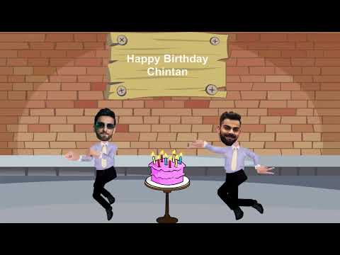 Happy birthday Chintan