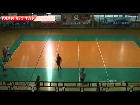 Eliminacje Mistrzostw Polski U-20 w Futsalu Toruń 2012. Mecz Marwit Toruń - Taf Euro-Drób Toruń