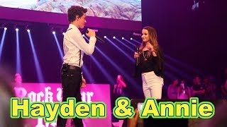 Hayden Summerall & Annie LeBlanc  ( LIVE in Concert  ) Little Do You Know by Alex & Sierra
