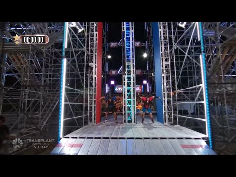 Michael Torres vs Ethan Swanson - American Ninja Warrior All Stars 2020