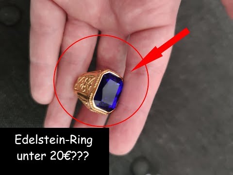 Ring mit Großem Stein für unter 20€ von PAURO Amazon