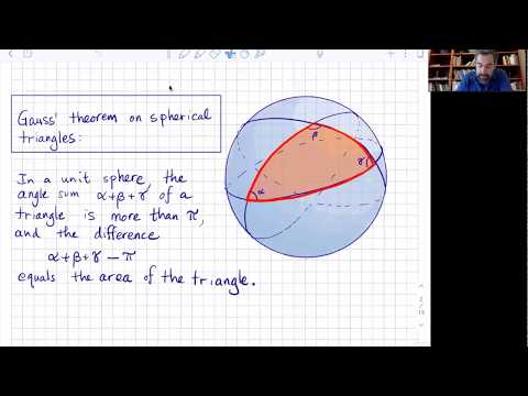 Math Mornings Online: Spherical Triangles