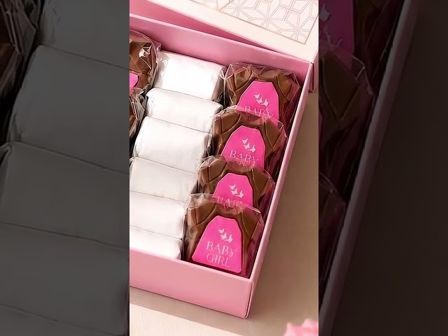 باقة مبروك المولودة مع الشوكليت الفاخر