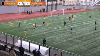 AVCILAR SPOR ⚽⚽ ACIBADEM SPOR ⚽⚽ İSTANBUL SÜPERAMATÖR LİG MAÇI 🇹🇷🇹🇷