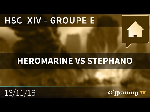 HEROMARINE vs. STEPHANO TvZ - Groupe E - HSC XIV - StarCraft II