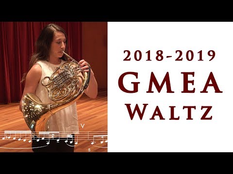 Waltz 2018-2019 GMEA All-State Symphonic Band Horn Etude