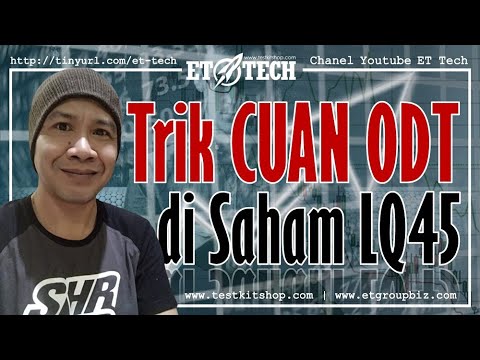 Trik Profit ODT di Saham LQ45 Trend NAIK - Tips Bisnis Investasi / Trading Online dari Nol dg BIONS Video