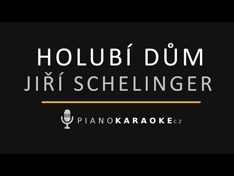 Jiří Schelinger - Holubí dům | Piano Karaoke Instrumental