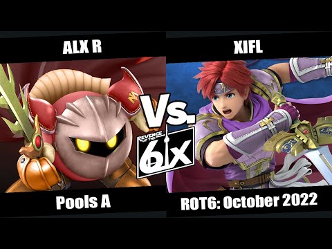 ROT6 October Pools A - ALX R (Meta Knight) vs XIFL (Roy) SSBU Singles