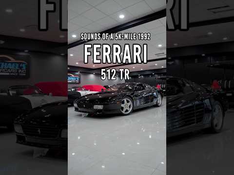 Sounds of our 5 Thousand Mile 1992 Ferrari Testarossa 512TR