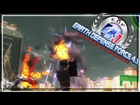 ★ Gigantic robot! - Ep 33 - Earth Defense Force 4.1 PC gameplay (blind RP let's play)