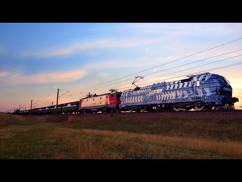 Smartronul EP Rail cu un tren Suceava Curtici via Videle