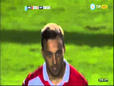 Gol de Rinaldi. River 1 Argentinos 1