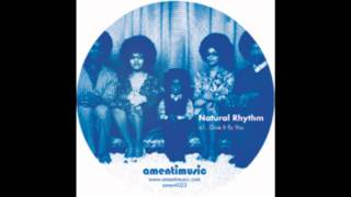 Natural Rhythm - You Dont Have To