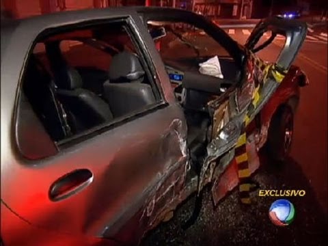 Plantão na Balada: veja flagrantes de acidentes causados por motoristas bêbados