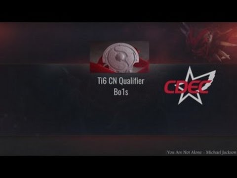 VG vs CDEC game 1/1 || TI6 Chinese Qualifier Dota 2