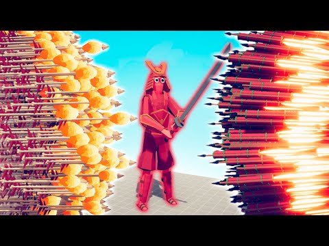 SAMURAI GIANT vs 2x EVERY GOD - TABS | Totally Accurate Battle Simulator 2024
