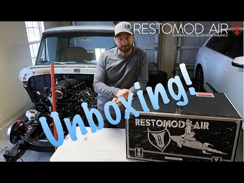Unboxing the RESTOMOD AIR system with Bantam-S bluetooth.