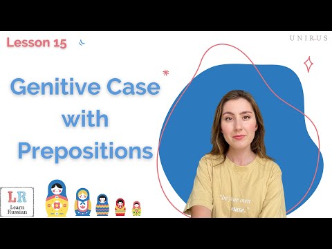 Genitive Case with Prepositions | Singular