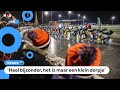 Eerste marathon op natuur-ijs in Burgum