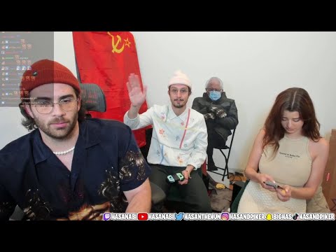 2/2 HasanAbi November 16, 2021 – bbno$ & Krotchy visit!, reacting to music, 🎮Mario Kart🎮