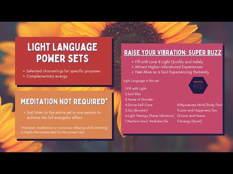 LNL Power Sets: Raise Your Vibration (Super Buzz)
