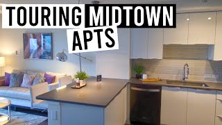 ATLANTA MIDTOWN APARTMENT Tour | SUPER luxury + HIGH Rise