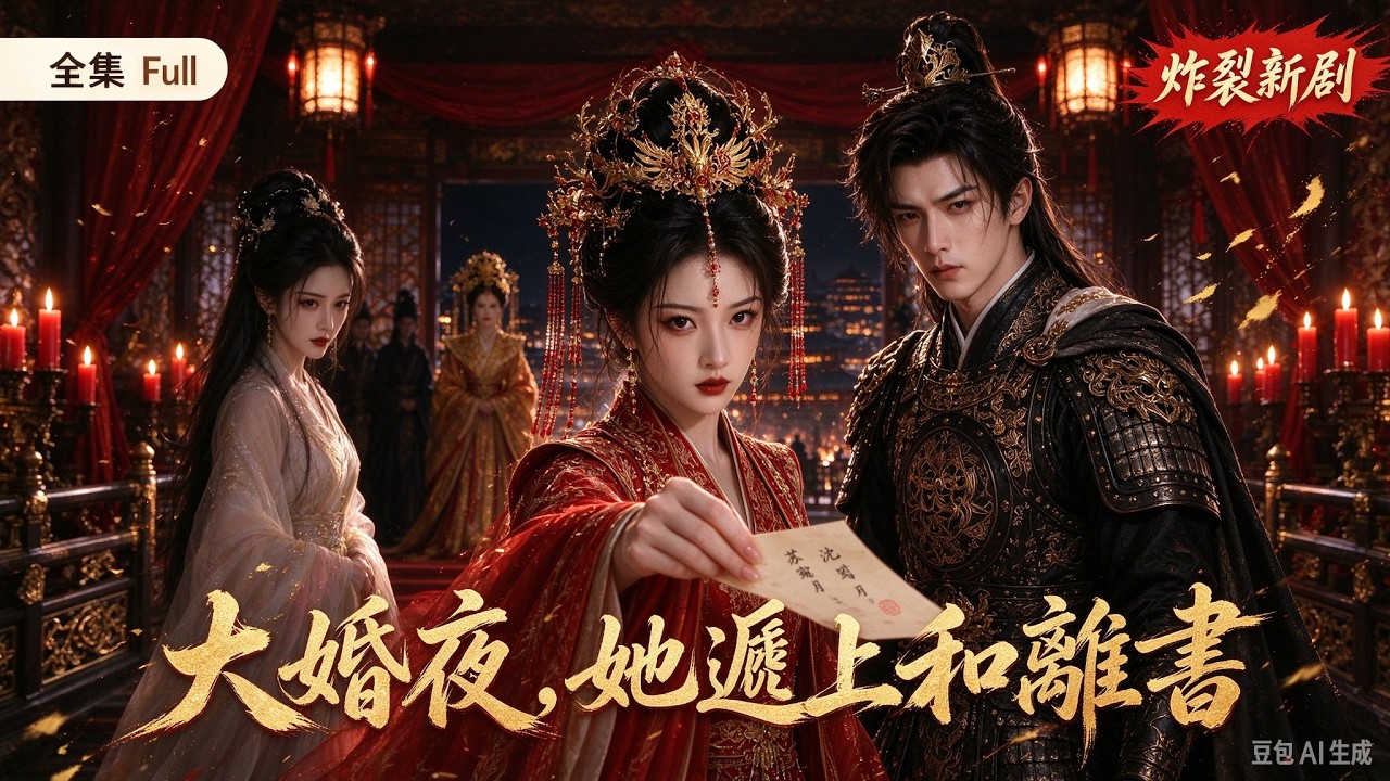 🔥🔥大婚夜遞上和離書！颯爽嫡女對戰神將軍，雙強聯手掀翻皇城 #和離王妃 #戰神王爺 #古裝權謀爽劇# 雙強聯手 #宮變反殺 #皇權鬥爭 #古裝權謀 #女頻短劇