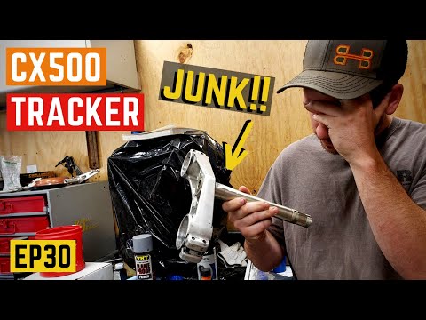 CX500 Build - I missed a MAJOR problem - Fork Triples - EP30