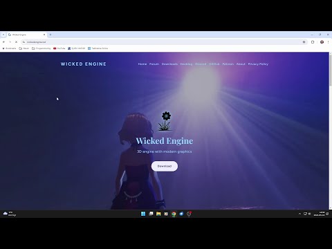 Wicked Engine - How to download and use in a C++ project on Windows | Tutorial