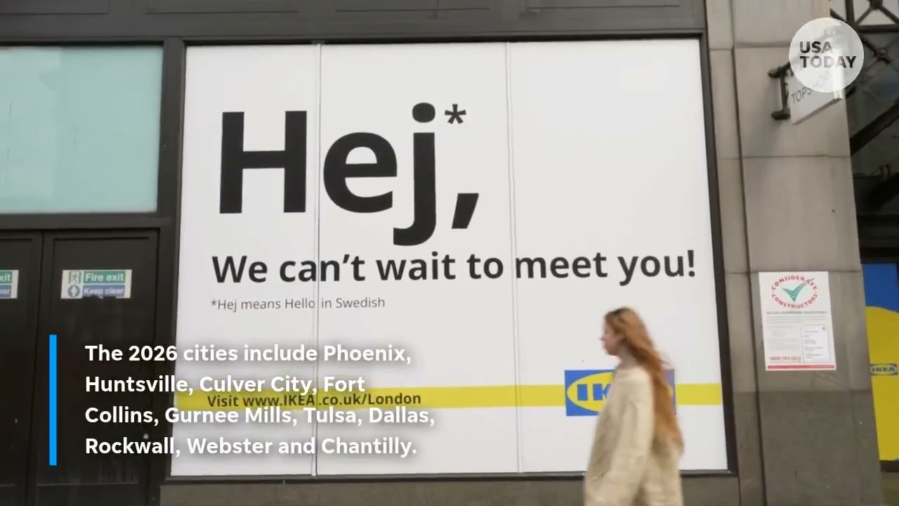 IKEA announces new locations for 2026. Find out where they're opening