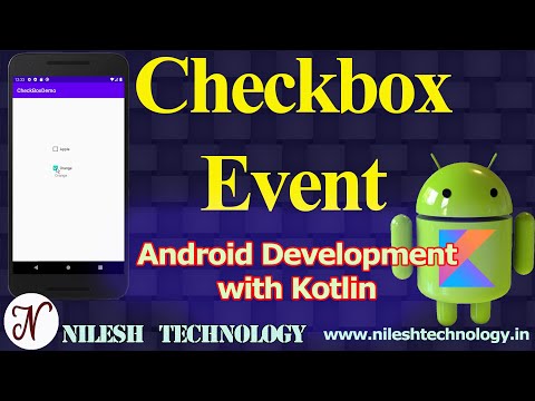 Android Checkbox Tutorial Kotlin | Event | Action