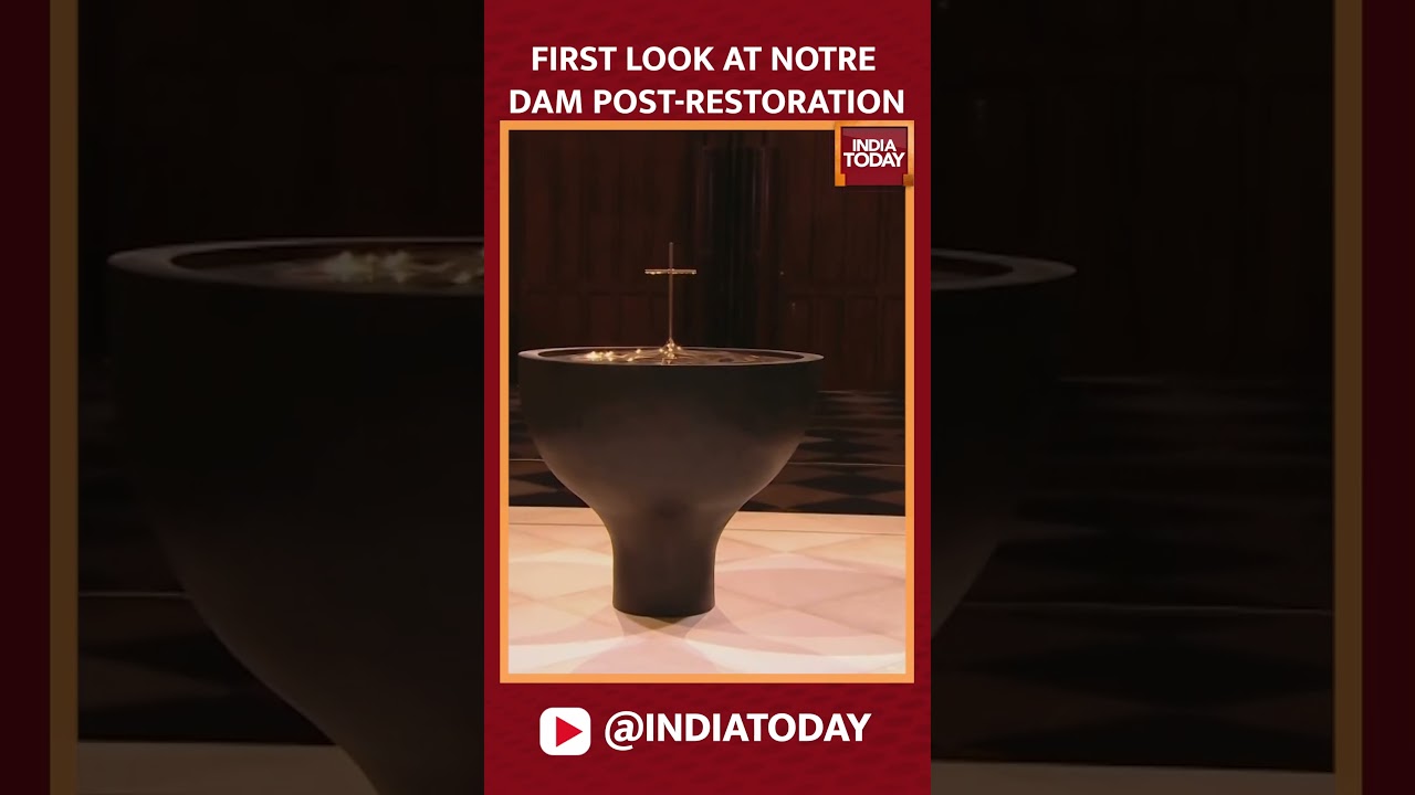 First Look Inside The Restored Notre Dame As It Reopens 5 years After A Devastating Fire