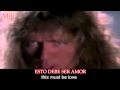 Whitesnake Is This Love Subtitulado Español Ingles