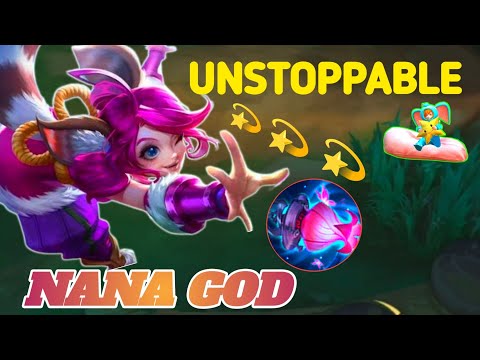NANA GOD INSANE BURST DAMAGE UNSTOPPABLE EASY WIN