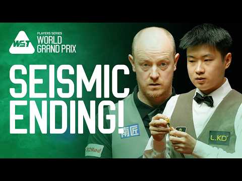WHAT A FINISH! 😲 | Zhao Xintong vs Chris Wakelin EPIC Quarter-Final FINALE | World Grand Prix 2026