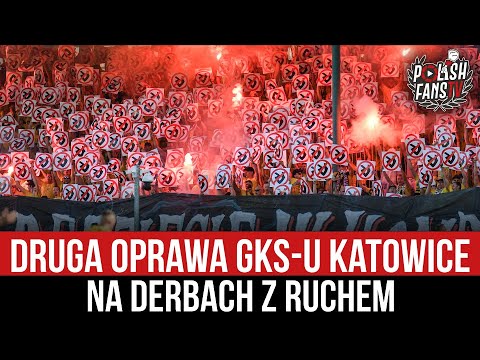 Druga oprawa GKS-u Katowice na derbach z Ruchem (27.05.2023 r.)